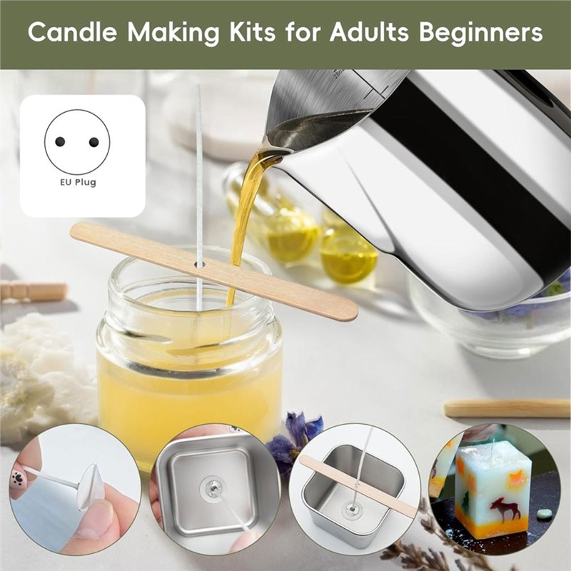 Candle Making For Beginners - A96K-Candle Making Kit With Hot Plate