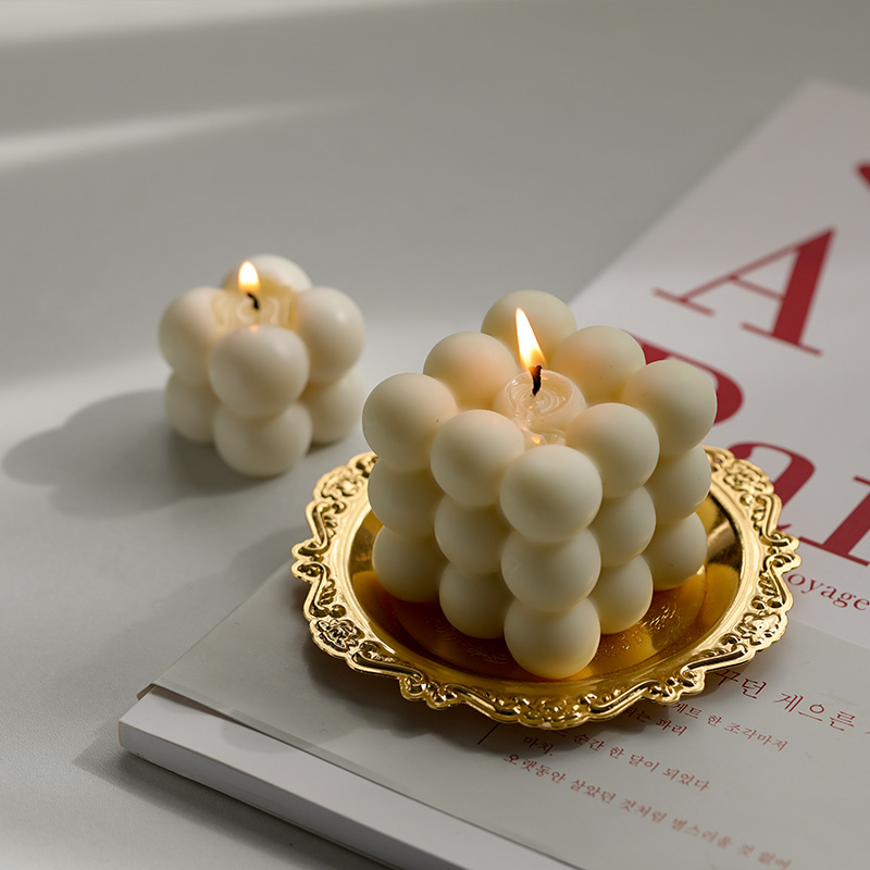 Candle Making For Beginners - 3D Bubble Cube Candle Silicone Mould