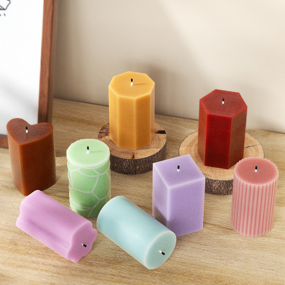 Candle Making For Beginners - Geometry Column Silicone Mold for Candle