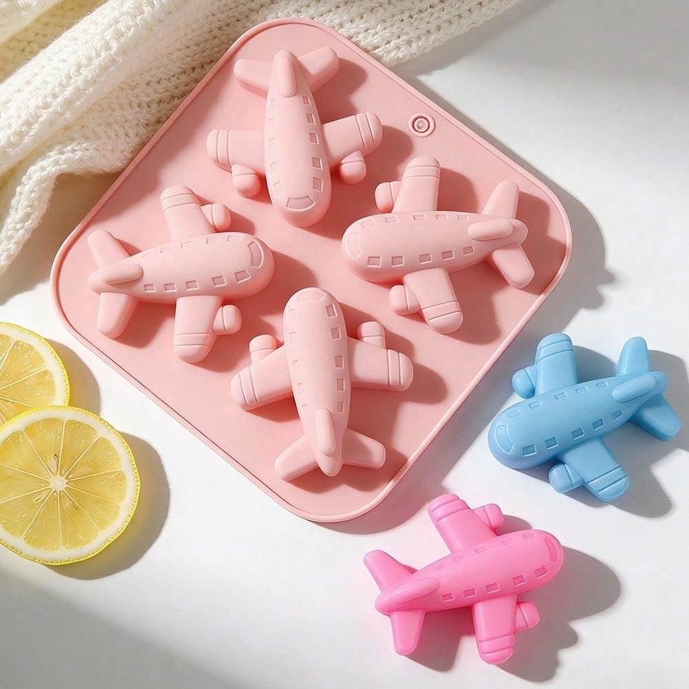 4 Cavity Airplane Silicone Mol - Candle Making For Beginners ulasan dan harga