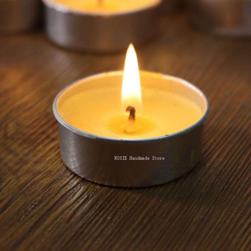 Empty Tea Wax Circular Aluminu - Candle Making Course ulasan dan harga