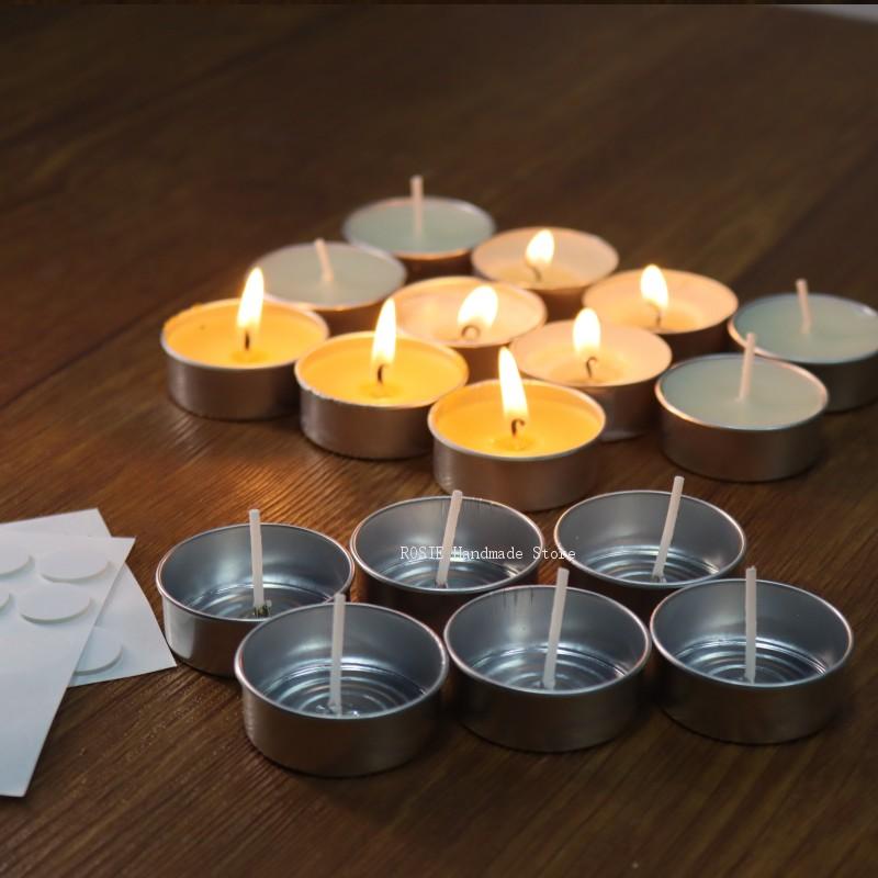 Empty Tea Wax Circular Aluminu - Candle Making Course ulasan dan harga