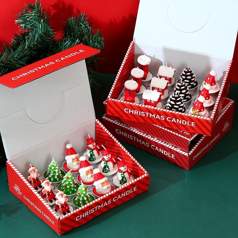 12PCS Candles Christmas Decora - Candle Making Oil Scents ulasan dan harga