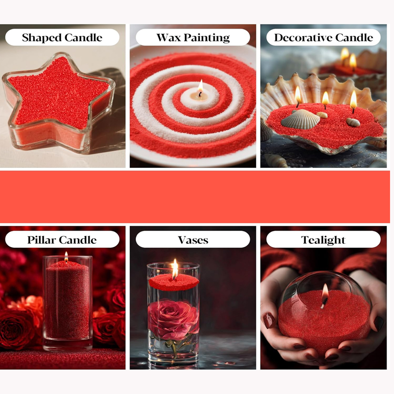 100G Green White Red Sand Pear - Candle Making Wax ulasan dan harga
