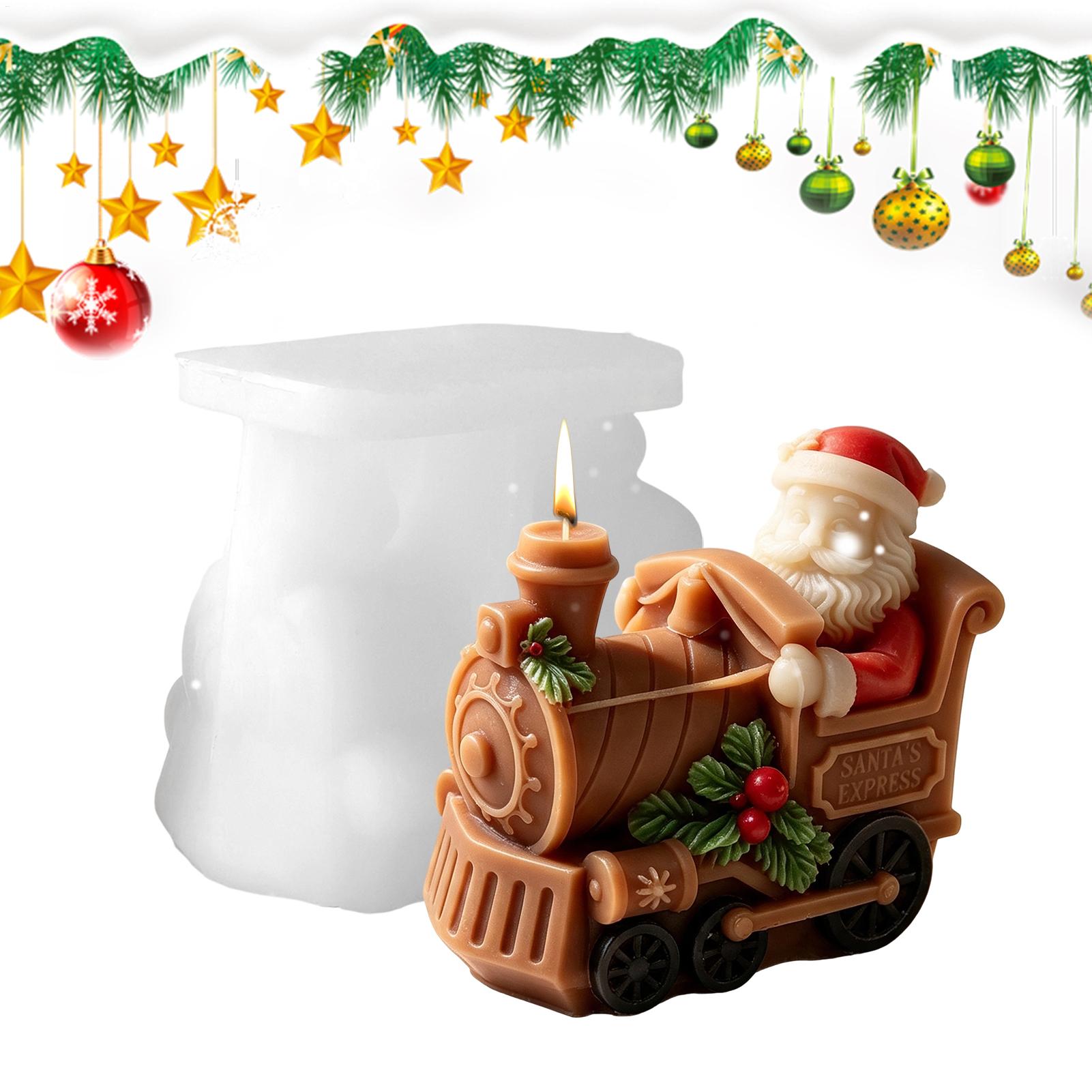 Christmas Candle Mold Train Sh - Candle Making For Beginners ulasan dan harga