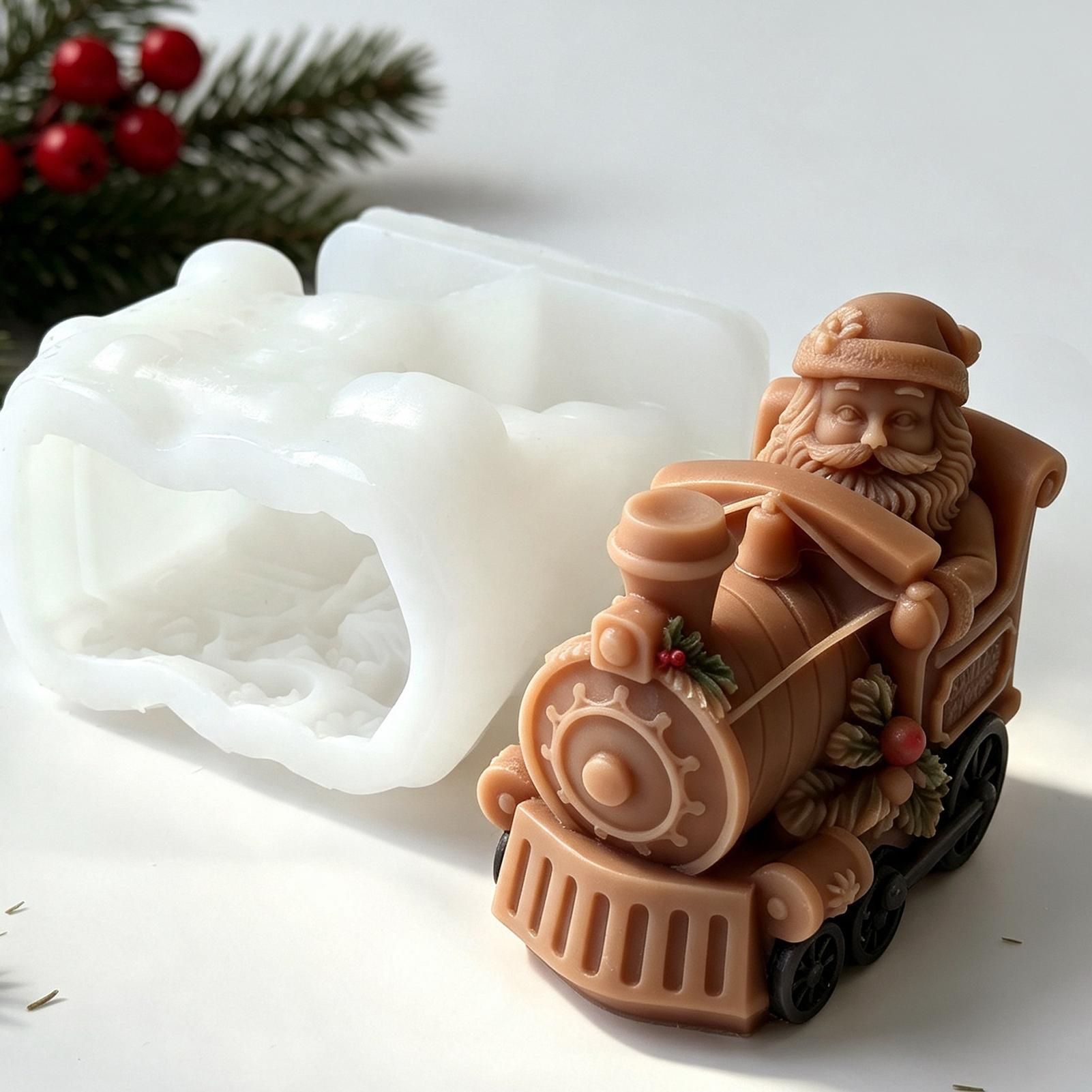 Christmas Candle Mold Train Sh - Candle Making For Beginners ulasan dan harga