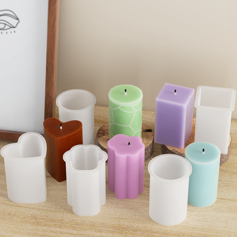 Geometry Column Silicone Mold  - Candle Making For Beginners ulasan dan harga