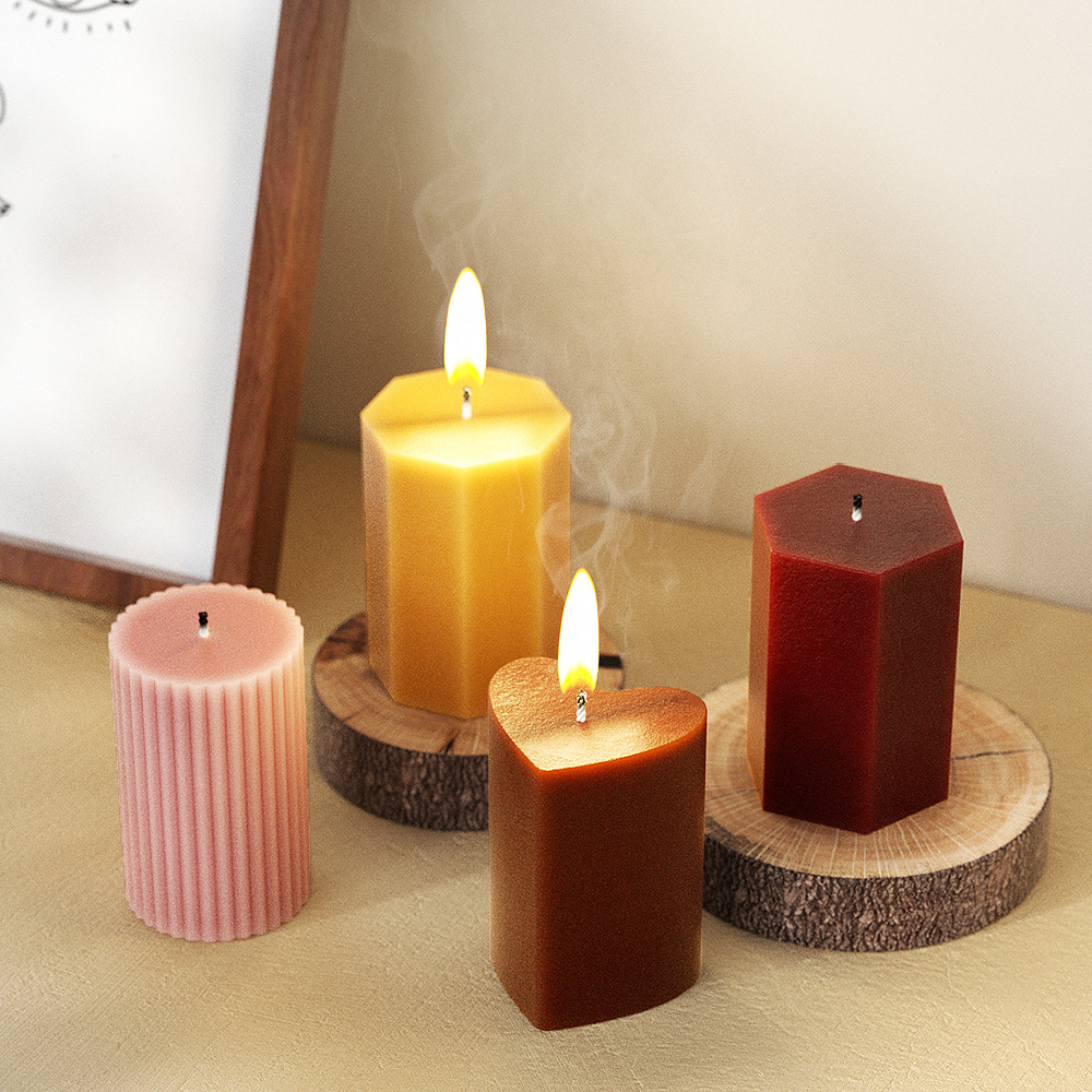 Geometry Column Silicone Mold  - Candle Making For Beginners ulasan dan harga