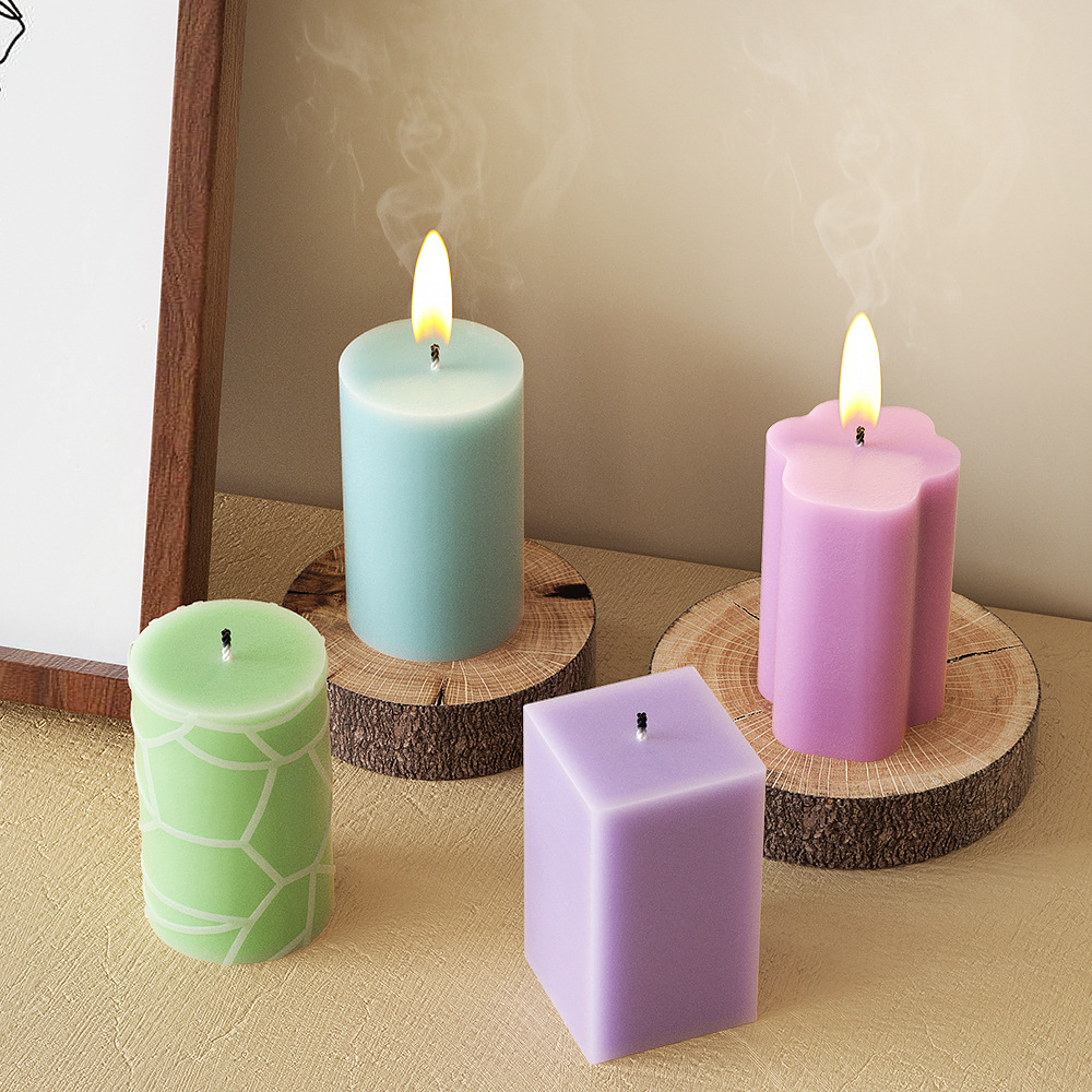 Geometry Column Silicone Mold  - Candle Making For Beginners ulasan dan harga