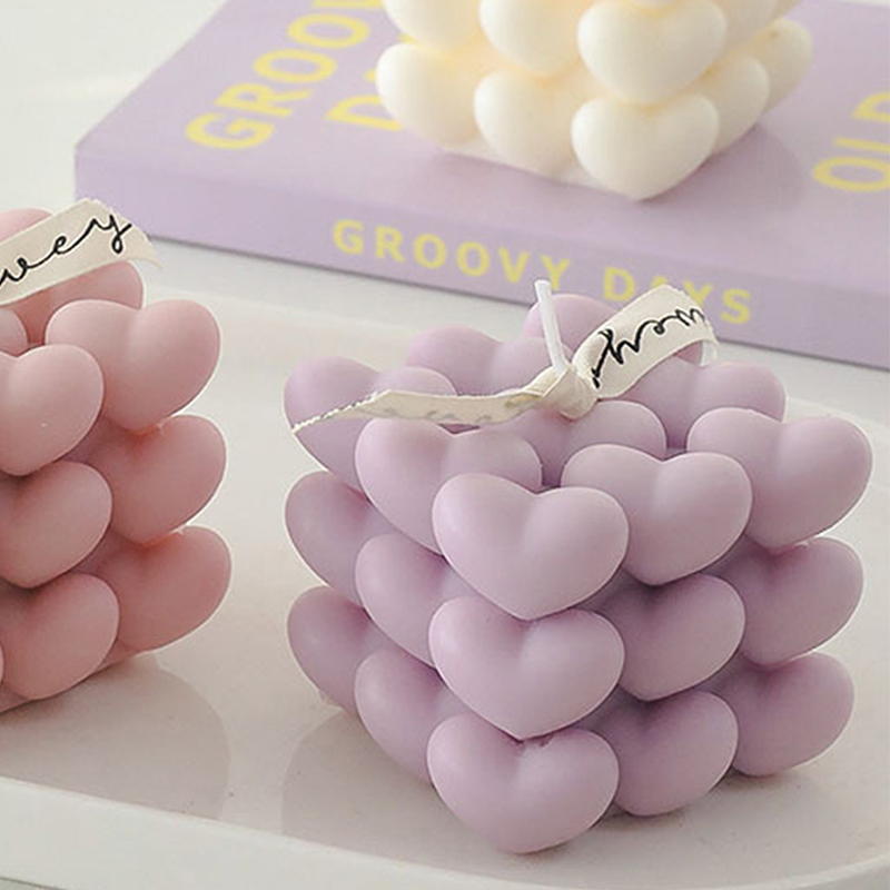Love Cube Aromatherapy Candle  - Candle Making For Beginners ulasan dan harga