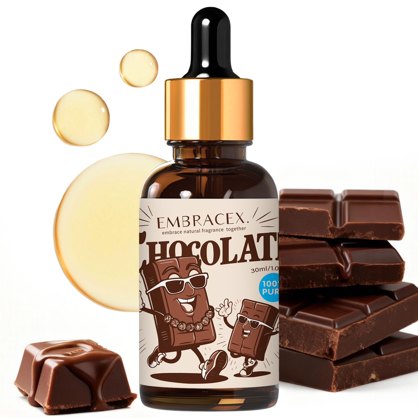 30ml Chocolate Fragrance Oils  - Candle Making Oil Scents ulasan dan harga