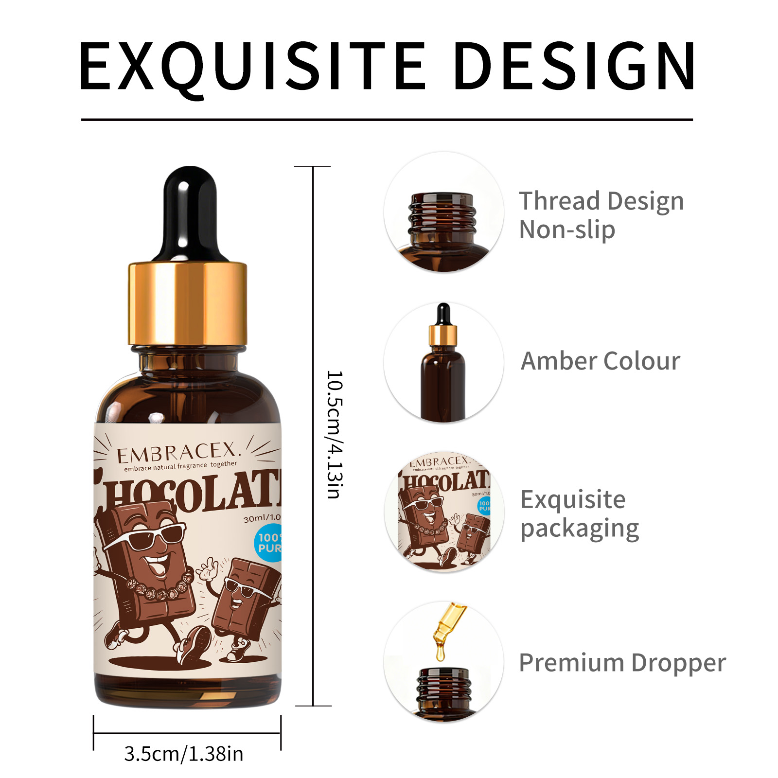 30ml Chocolate Fragrance Oils  - Candle Making Oil Scents ulasan dan harga