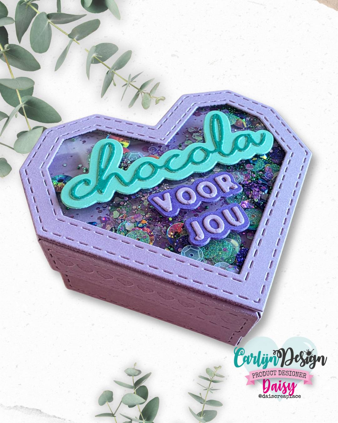 Heart Bonbon Box Unicorn Choco - Candle Making And Perfume ulasan dan harga