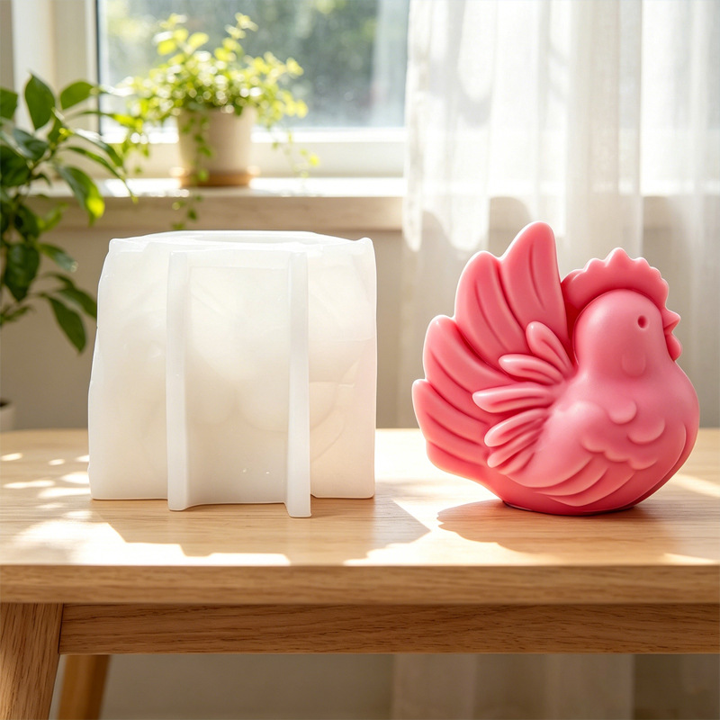 Cartoon Hen Silicone Candle Mo - Candle Making Course ulasan dan harga
