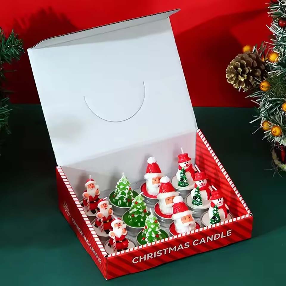 12PCS Candles Christmas Decora - Candle Making Oil Scents ulasan dan harga