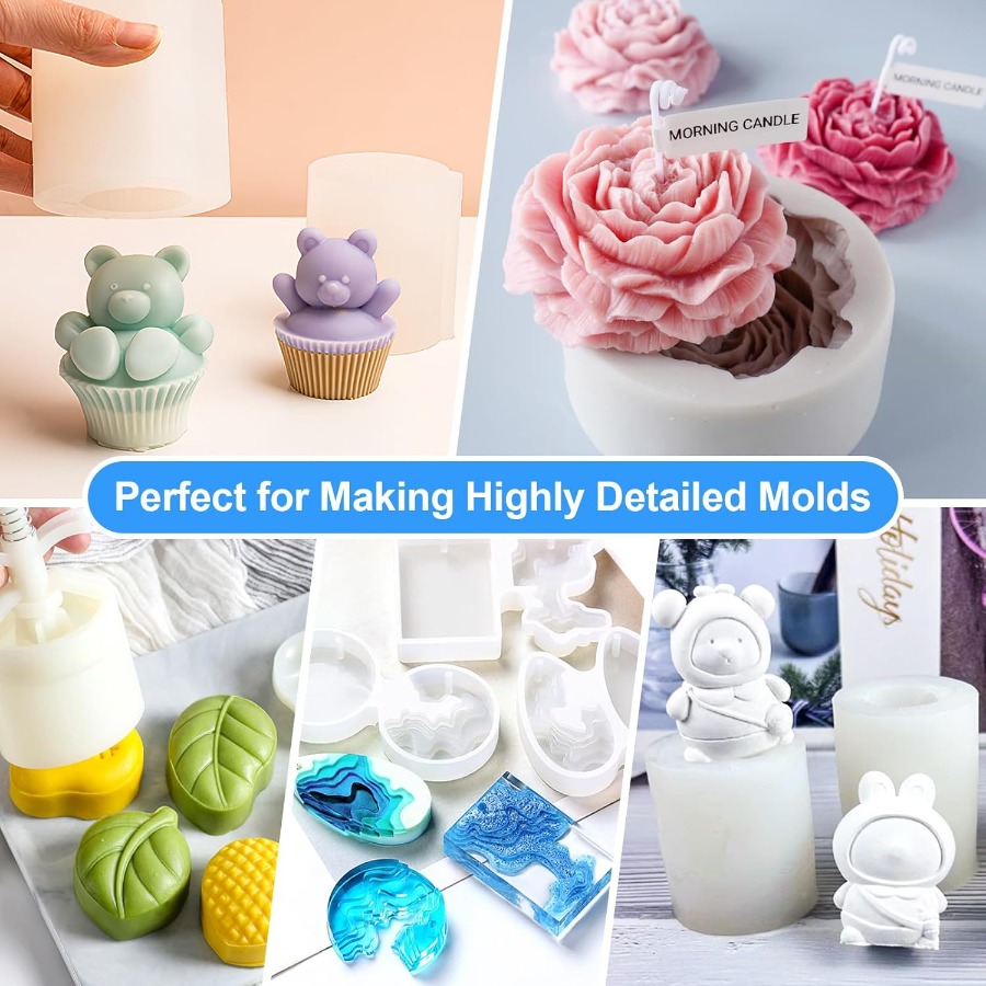 Silicone Mold Making Kit, 38.8 - Candle Making Course ulasan dan harga
